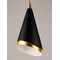 Et2 Mermaid 1-Light 8.75" Wide Black / Metallic Gold Mini Pendant E21448-BKMG - alternate 2